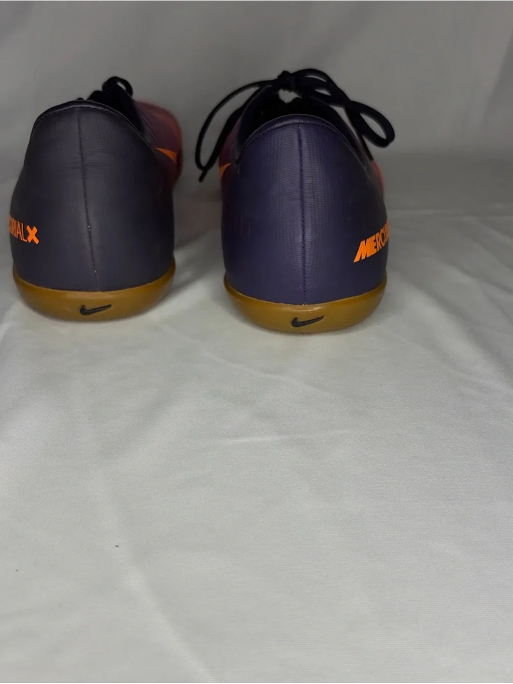 Nike Men’s Purple & Orange Mercurial Indoor Training Shoes